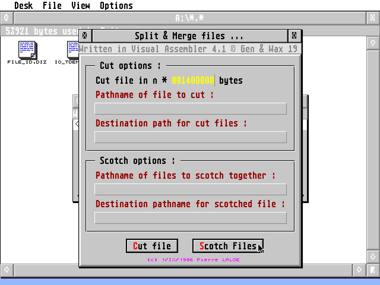 IO-Tools atari screenshot